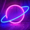 Saturn Neon Lighting